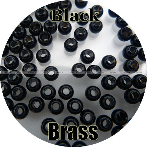200 Brass Beads, Countersunk, Nymph Head Eyes, Fly Tying, Fishing