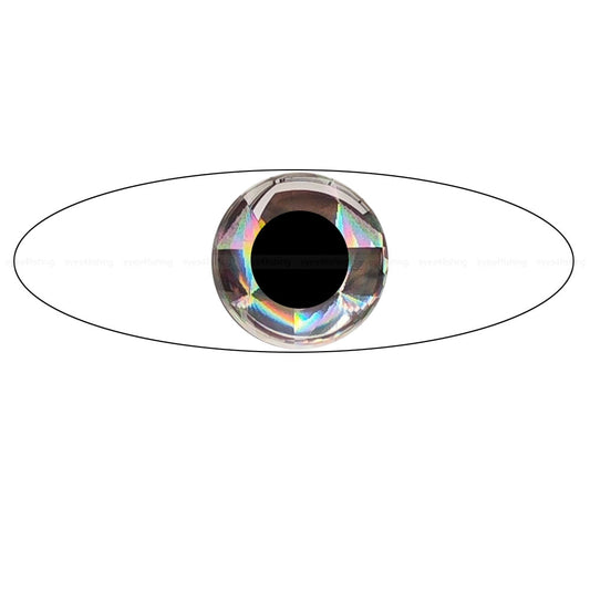 3D Silver (2mm - 9mm) / 1000pcs Soft Molded 3D Holographic Fish Eyes, Fly Tying, Jig, Lure Making, 2mm 2.5mm 3mm 3.5mm 4mm 4.5mm 5mm 5.5mm 6mm 6.5mm 7mm 7.5mm 8mm 9mm