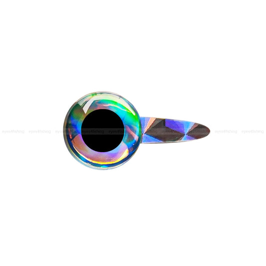 3D Tab Super.Pearl (<10mm) / Soft Molded Holographic 3D Fish Eyes, Fly Tying, Jig, Lure, Craft, 4mm 5mm 6mm 8mm super pearl