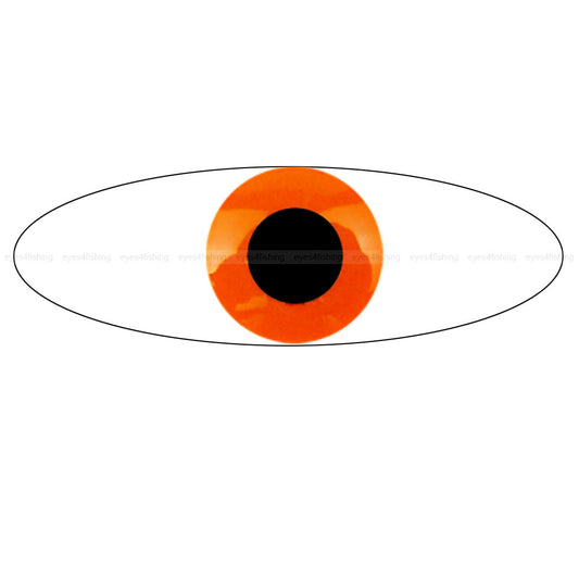 3D Fluorescent Orange / 600pcs 3D Soft Molded Fish Eyes, Fly Tying, Jig, Lure Making, 3mm 4mm 5mm 6mm 7mm 8mm 9mm