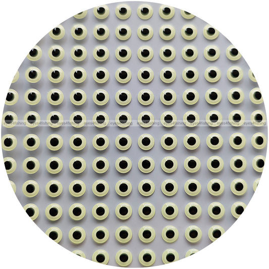 3D Glow.In.Dark / 600pcs 3D Fish Eyes, Fly Tying, Jig, Lure Making, 3mm 4mm 5mm 6mm 7mm 8mm 9mm