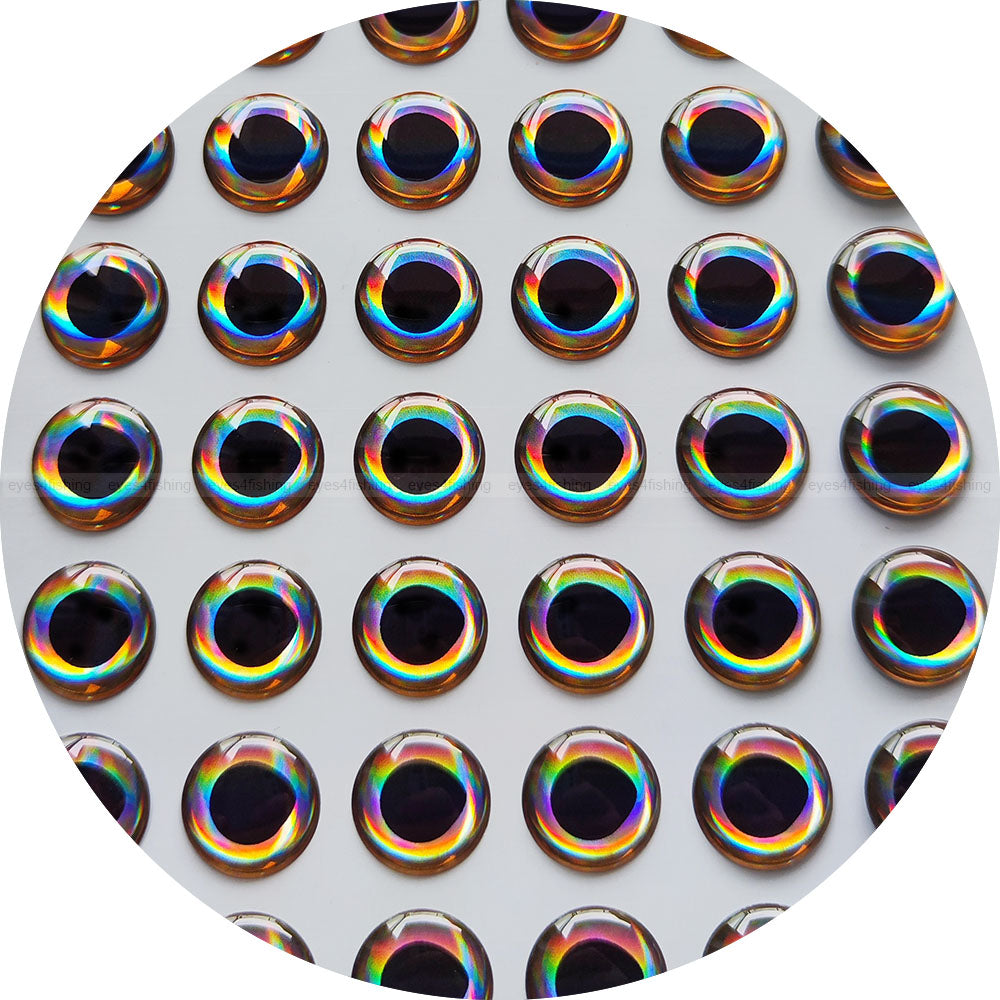 3D Real.Cold (>=10mm) / Soft Molded Holographic Fish Eyes 10mm 11mm 12mm 1/2" 13mm 14mm 15mm 16mm 19mm 20mm real cold