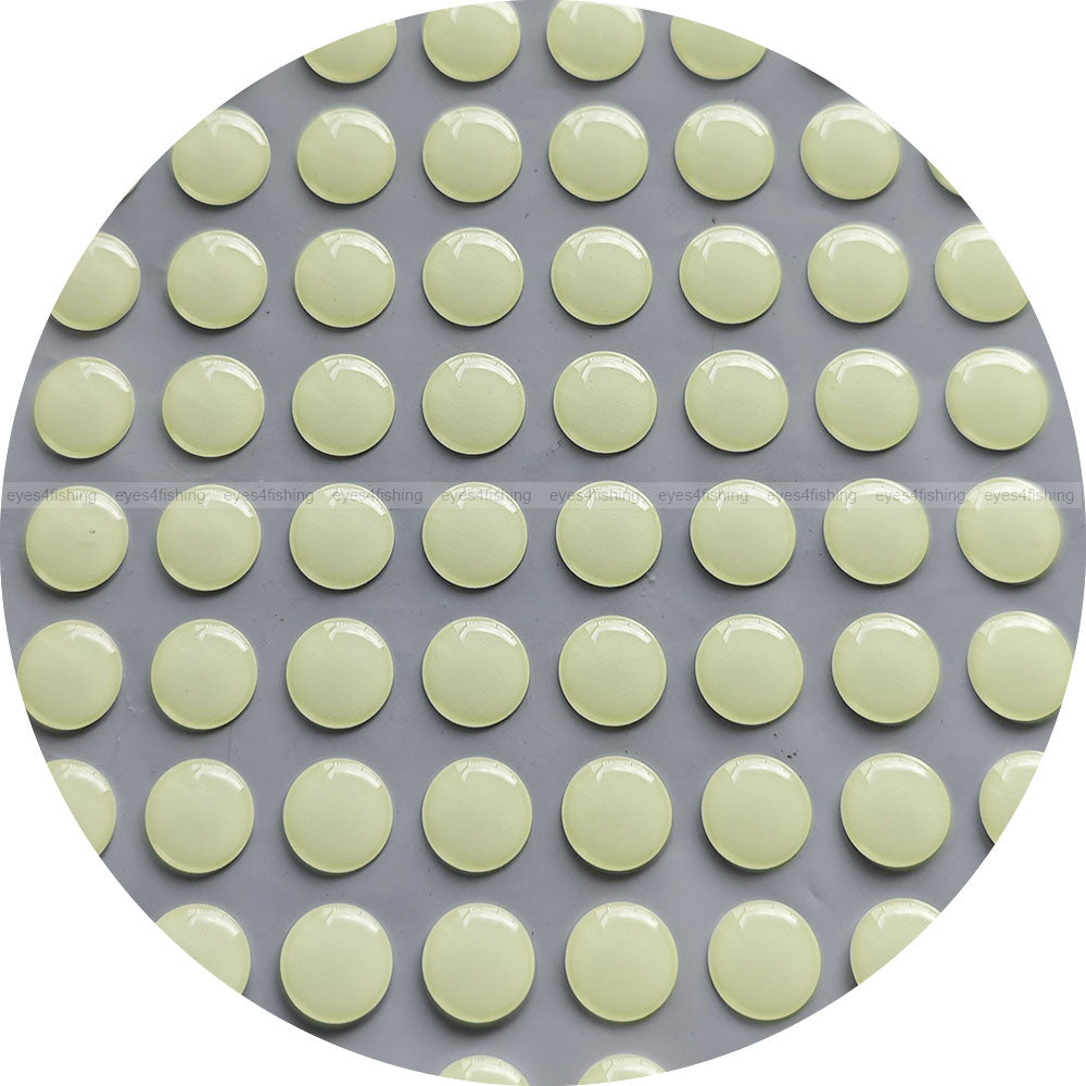 3D Solid Glow.In.Dark (>=10mm) / Soft Molded 3D Fish Eyes, Fly Tying, Jig, Lure Making, 10mm 12mm solid glow in dark
