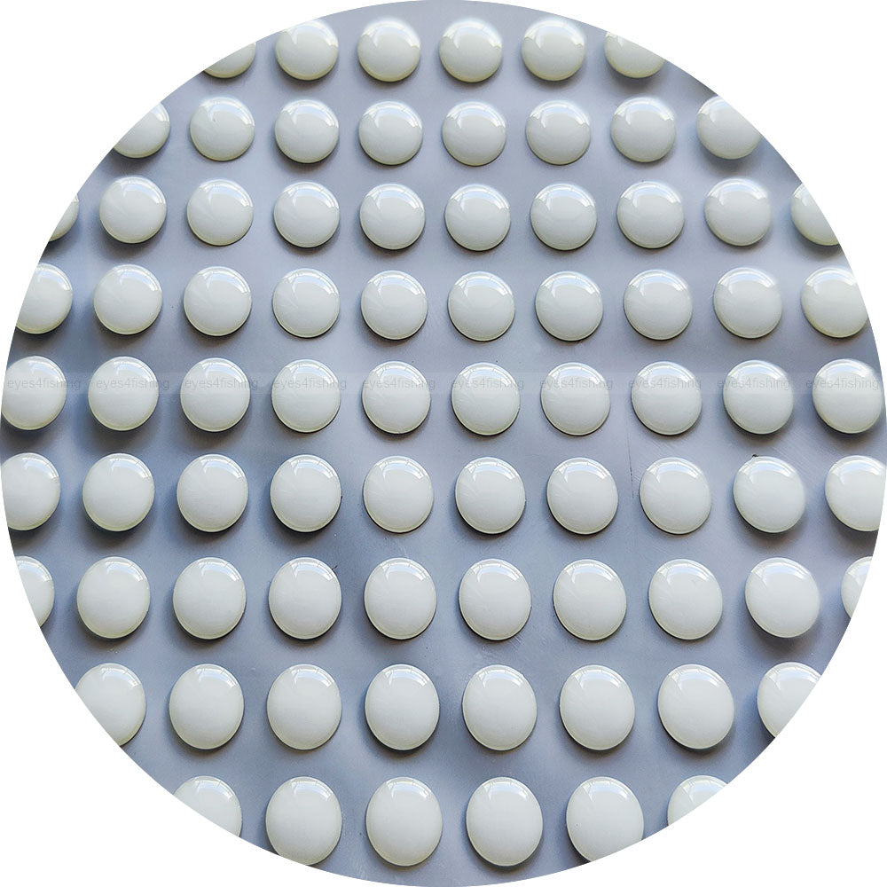 3D Solid.White / 600pcs Soft Molded 3D Fish Eyes, Fly Tying, Jig, Lure Making, 4mm 5mm 6mm 7mm 8mm solid white