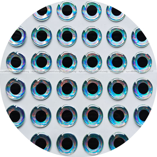 3D Super.Pearl (>=10mm) / 3D Soft Molded Holographic Fish Eyes, Fly Tying, Jig, Lure Making, 10mm 11mm 12mm 13mm 14mm 15mm 18mm 20mm 25mm super pearl