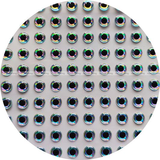 3D Super.Pearl / Soft Molded 3D Holographic Fish Eyes, Fly Tying, Jig, Lure Making, 3mm 4mm 5mm 6mm 7mm 8mm 9mm