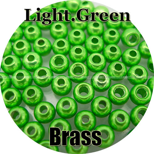 200 Brass Beads, Countersunk, Nymph Head Eyes, Fly Tying, Fishing