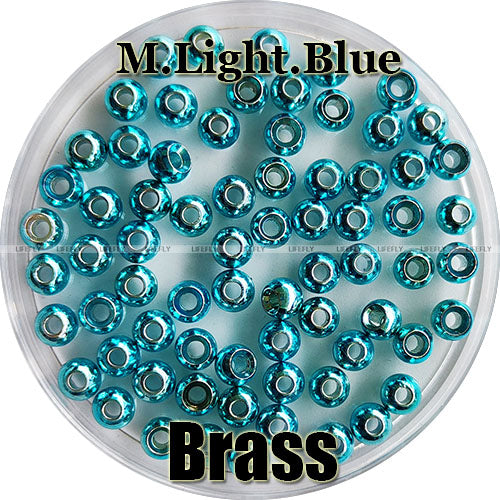 200 Brass Beads, Countersunk, Nymph Head Eyes, Fly Tying, Fishing