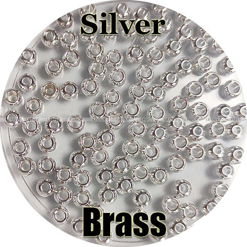 200 Brass Beads, Countersunk, Nymph Head Eyes, Fly Tying, Fishing