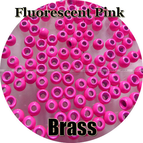 200 Brass Beads, Countersunk, Nymph Head Eyes, Fly Tying, Fishing